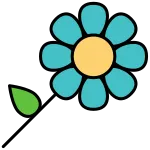 Little Flower SVG Icon